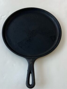 Authentic Vintage Lodge No.5 Cast Iron Skillet – 10” USA Heavy-Duty frying pan